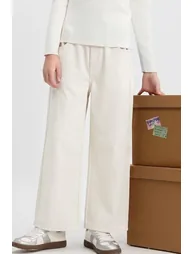 Girls' Wide Leg Denim Pants