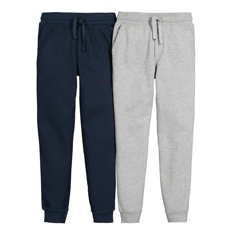 Pack of 2 Joggers in Cotton Mix