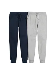 Pack of 2 Joggers in Cotton Mix