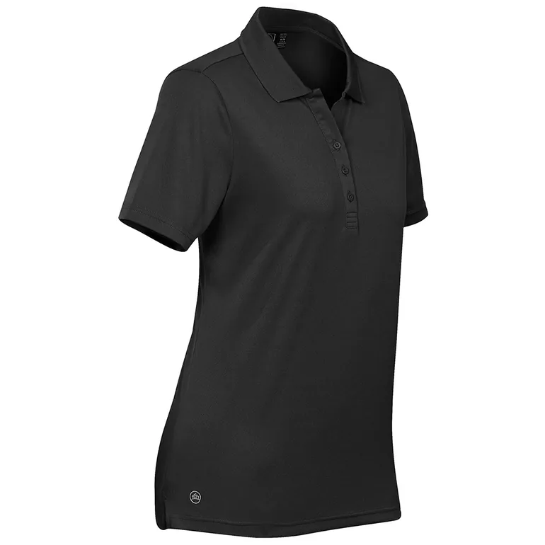 Stormtech Womens/Ladies Eclipse Piqué Polo Shirt - Black - 2
