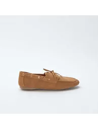 Lace-Up Loafers BROWN - 2