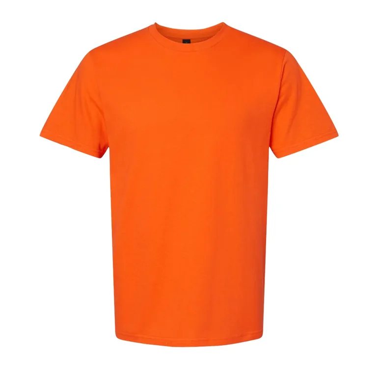 Gildan Unisex Adult Softstyle Midweight T-Shirt - Orange