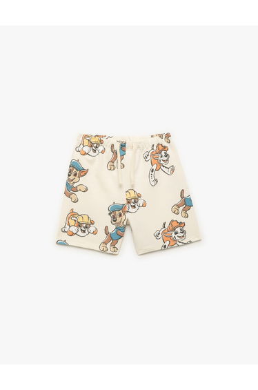 Printed Cotton Shorts