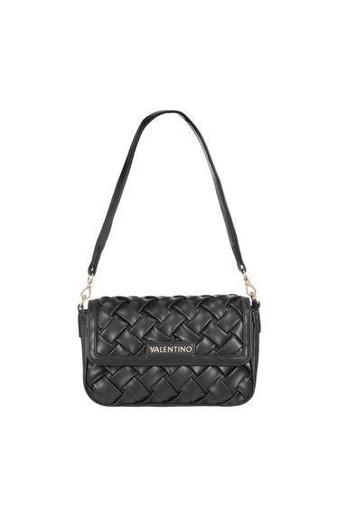 Ennis Weave Shoulder Bag Black
