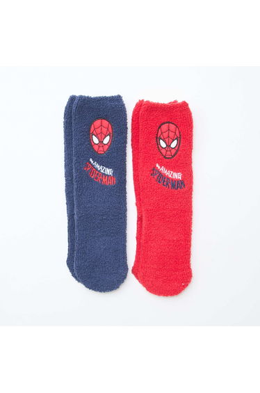 2-Pack of 'Spiderman' 'Marvel' Socks BLUE