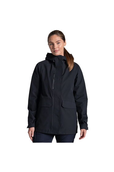 Craghoppers Expert Womens/Ladies Kiwi Pro Long Stretch Jacket - Black