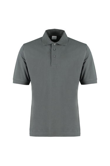 Kustom Kit Mens Classic Fit Cotton Klassic Superwash Polo - Dark Grey