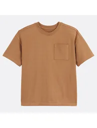 Short Sleeve Crew Neck T-Shirt with Chest Pocket - 2