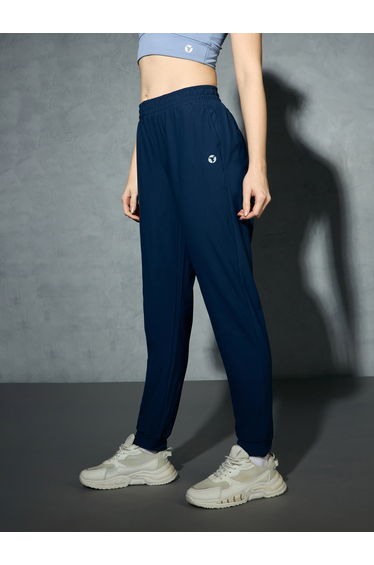 Logo Print 4-Way Stretch Joggers with Pockets