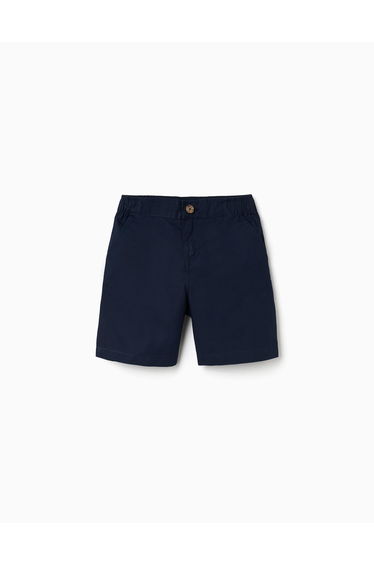 Shorts Poplin, Dark Blue