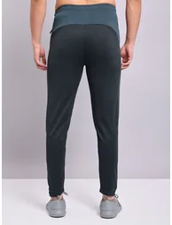 Color Block Track Pants with Zip Pockets - 4