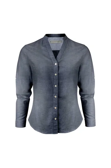 James Harvest Womens/Ladies Townsend Shirt - Navy