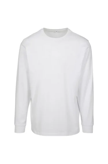 Mens Long Sleeve Jumper - White