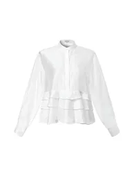 Elegant Chiffon Ruffled Top - 4