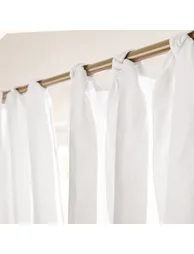 Colin Pure Linen Curtain with Knots - 7