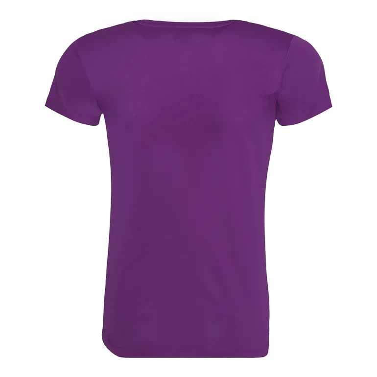AWDis Just Cool Womens/Ladies Sports Plain T-Shirt - Magenta Magic - 1