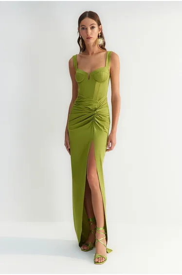 Evening & Prom Dress - Green - Shift
