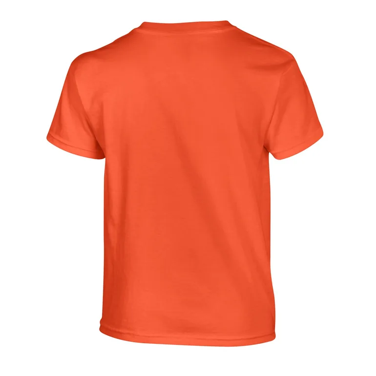 Gildan Childrens/Kids Heavy Cotton T-Shirt - Orange - 1