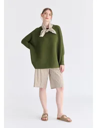 Striped Bermuda Shorts - 3