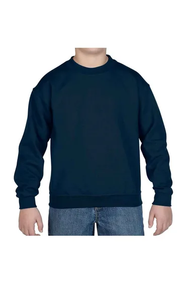 Gildan Childrens/Kids Heavy Blend Drop Shoulder Sweatshirt - Navy