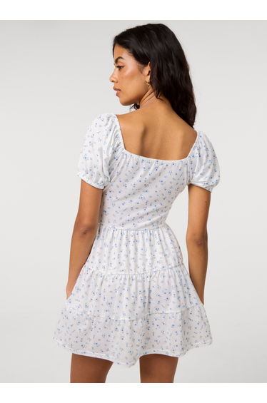 Jersey Cap Sleeve Smock Dress product thumbnail 4