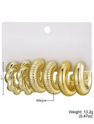 Set of 3 - Assorted Circle Earrings - 2