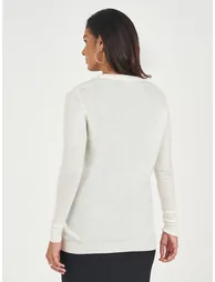 Regular Fit Button Placket Knit Cardigan - 3