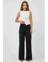 BUSEM High Waist Wide Leg Trousers