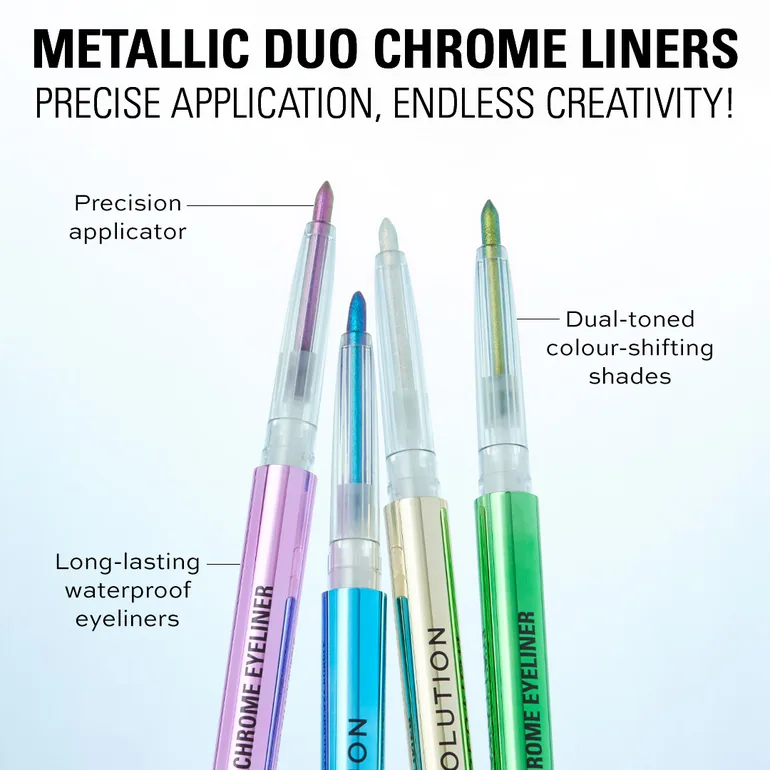 Revolution Metallic Duochrome Eyeliner Twisted Galaxy - 5