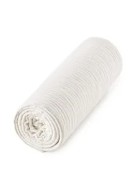 Yafa 100% Organic Cotton Muslin 200 Thread Count Fitted Sheet - 1