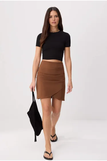 Skirt - Brown - Mini