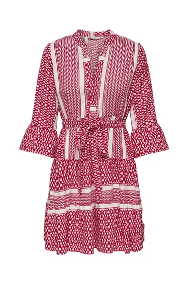 ONLATHENA LIFE 3/4 SHORT DRESS WVN NOOS