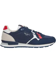 Brit Road Low Top Trainers in Suede