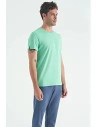 TOMMY Men's Cotton Elastane Crew Neck T-Shirt - 3
