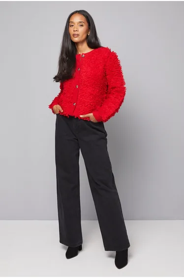 Loop Detail Cardigan