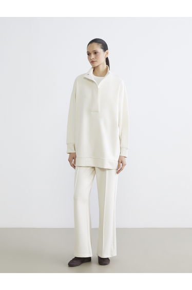 Soft Touch Oversized Women's Sweatshirt Tunic