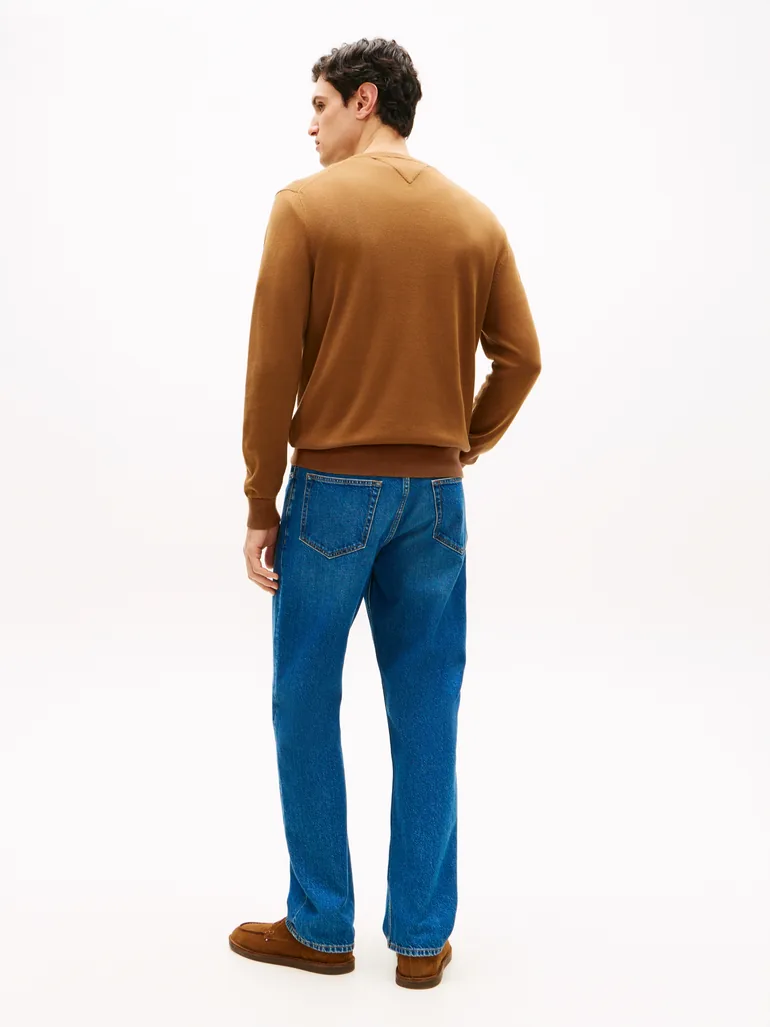 سترة تومي هيلفيغر محبوك بأكمام طويلة - 3