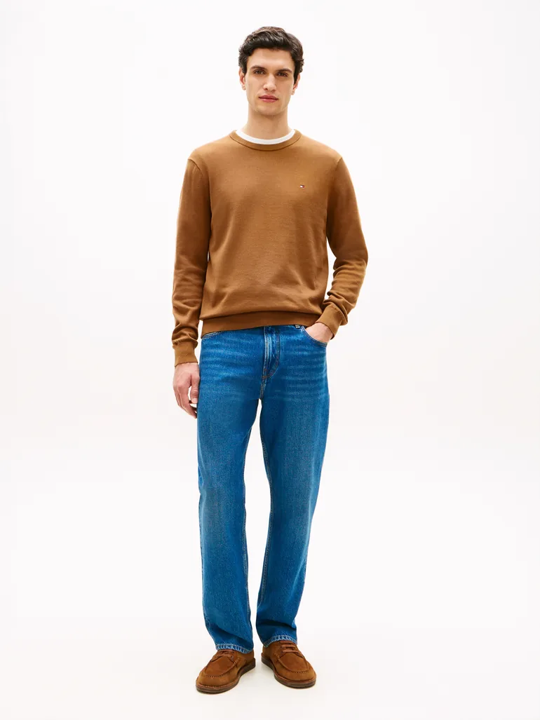 سترة تومي هيلفيغر محبوك بأكمام طويلة - 2