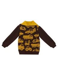 Construction Vehicles Boys Tracksuit Set - 3