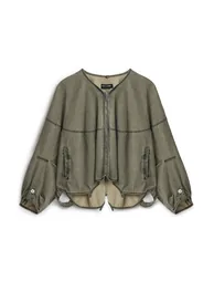 Asymmetrical Cut Jacket - 3