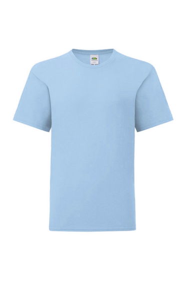 Fruit Of The Loom Childrens/Kids Iconic T-Shirt - Sky Blue