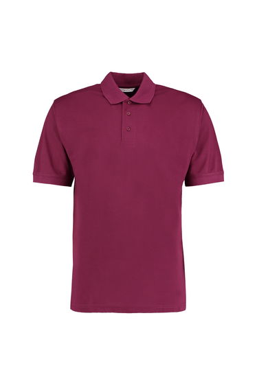 Kustom Kit Mens Klassic Superwash Short Sleeve Polo Shirt - Burgundy