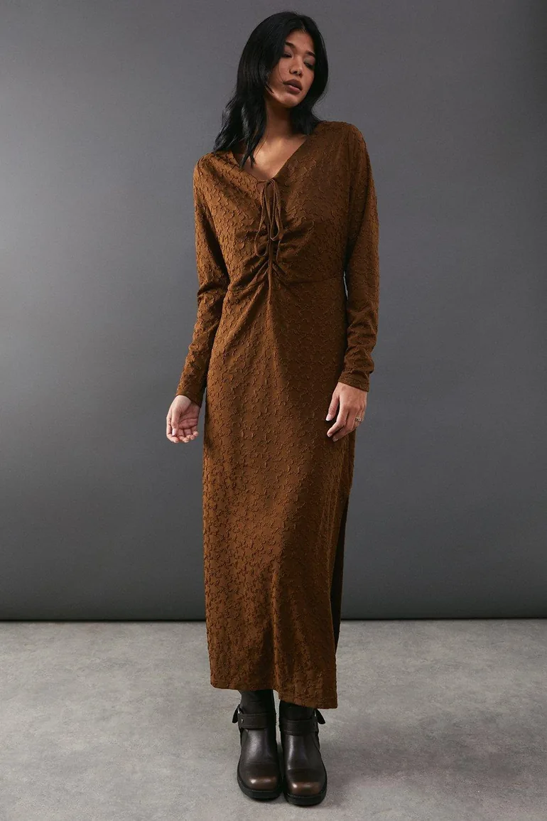 fitted midaxi dress Cherish