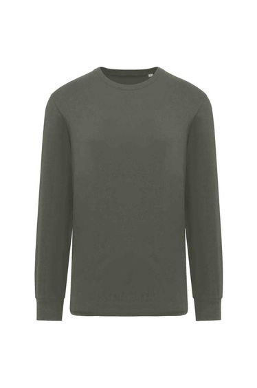 Native Spirit Unisex Adult Spirit Long-Sleeved T-Shirt - Organic Khaki