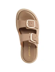 Chunky Leather Mules - 5
