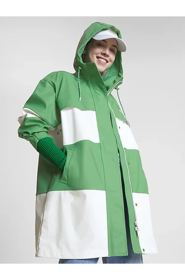 جاكيت طويل مخطط