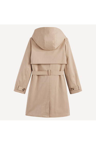 Trench Coat with Removable Hood product thumbnail 4