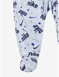Baby Boys Play For All AOP Babygrow in Blue - 3