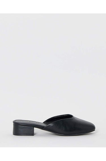 Lisa Block Heel Mules Wide Fit product thumbnail 2