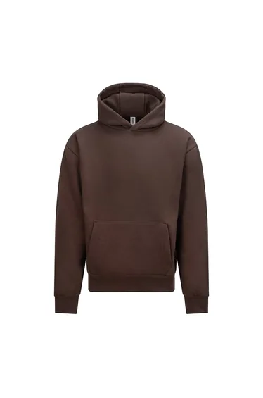 Awdis Unisex Adult Signature Heavyweight Hoodie - Espresso